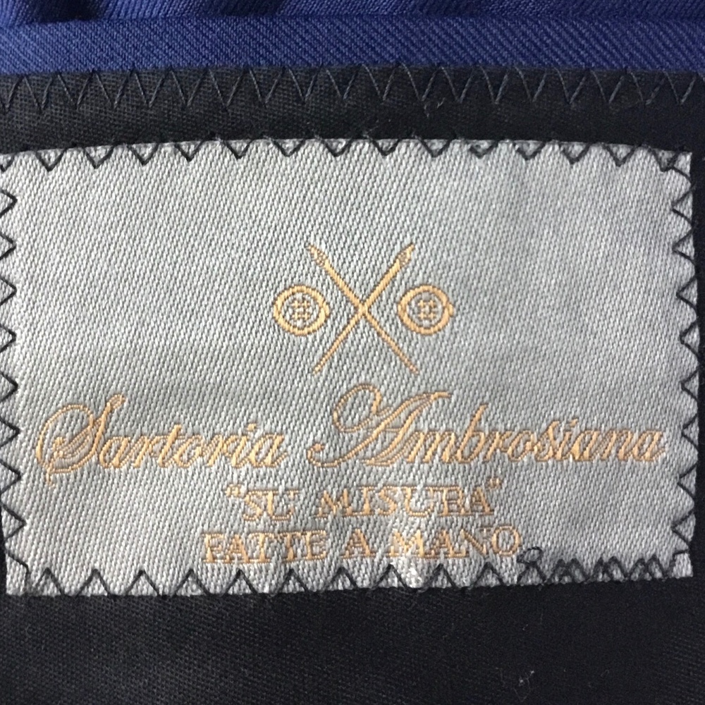 Sartoria Ambrosiana Custome Made Italian Tailored Pants Size 36